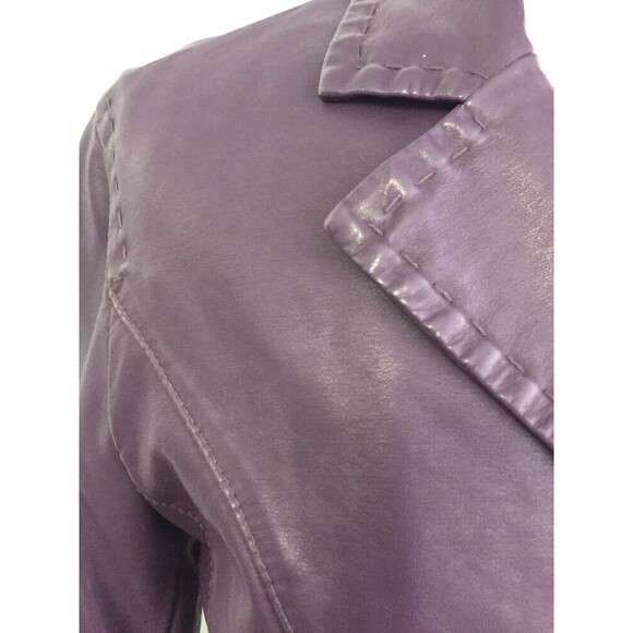 Chico's Women's Jacket Antonia Laredo Purple Jacket Chico's Size 0 / 4 NWT - Picture 6 of 12